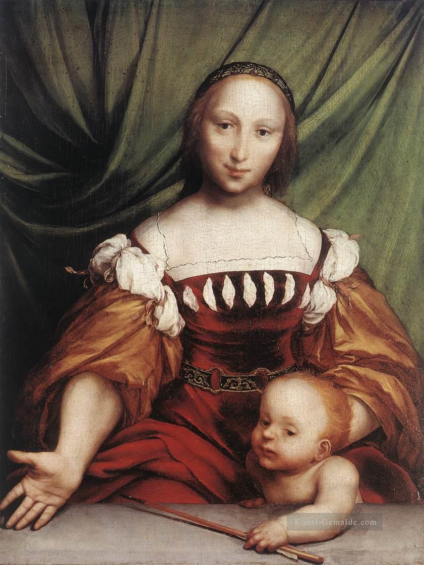 Venus und Amor Renaissance Hans Holbein der Jüngere Ölgemälde